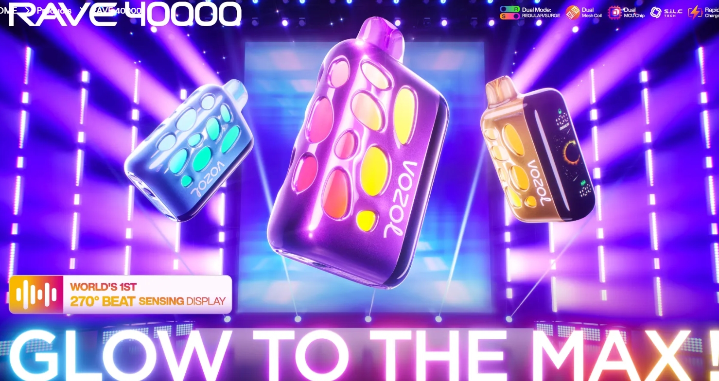 Vozol Rave 40k Puffs