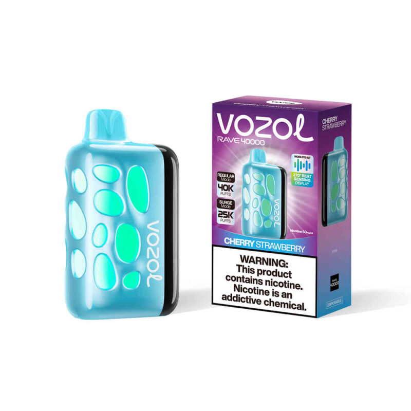 Vozol Vape Rave 40000 Fraise Cerise