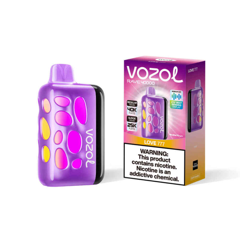 Vozol Vape Rave 40000 Love 777