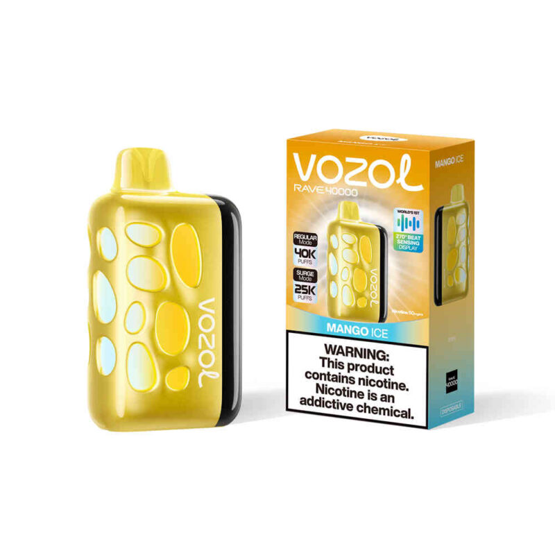 Vozol Vape Rave 40000 Mango Ice