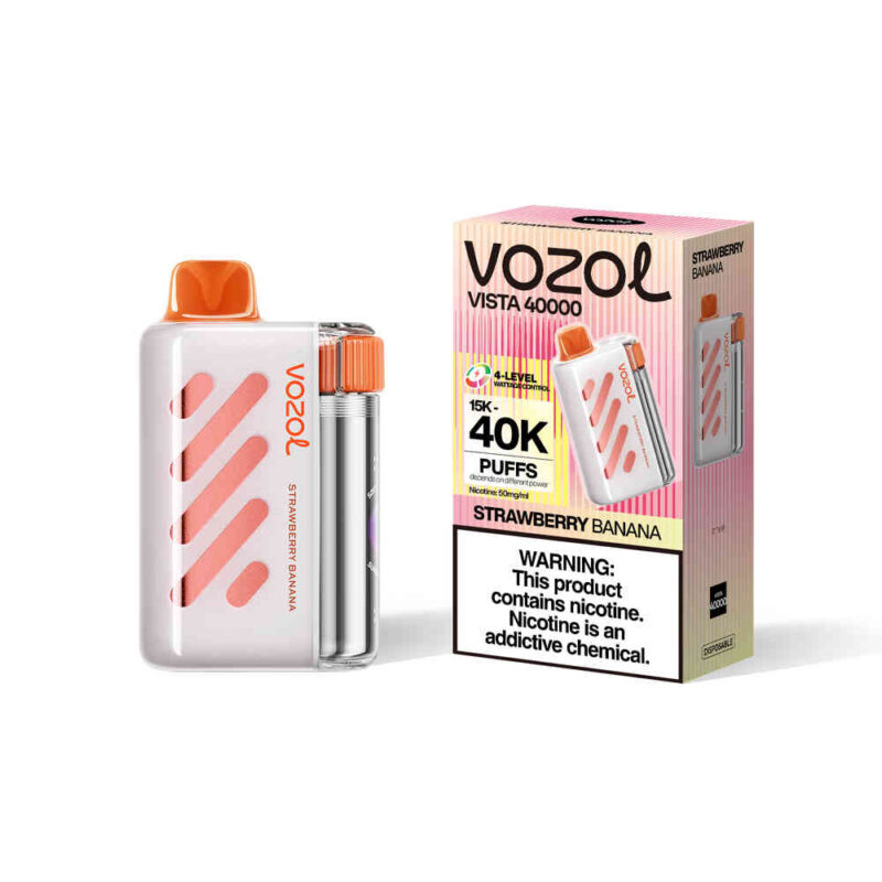 Vozol Vista 40k Strawberry Banana