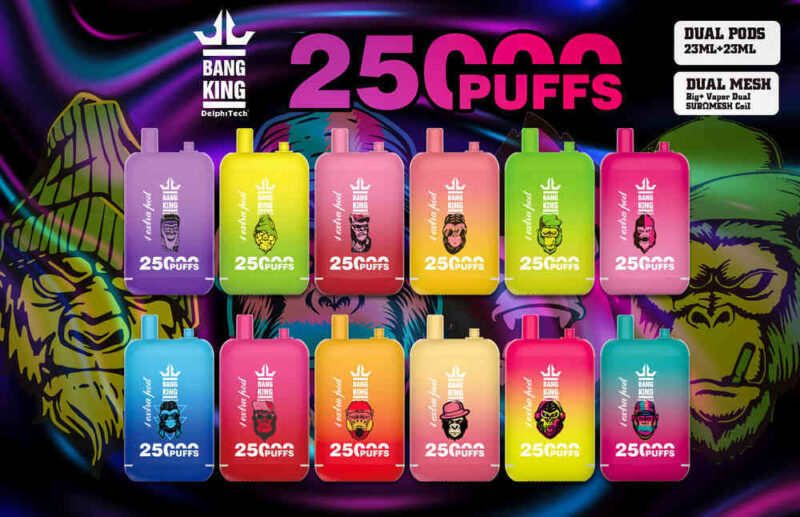 Zigaretten Bang King 25000 Vape Peach Mango