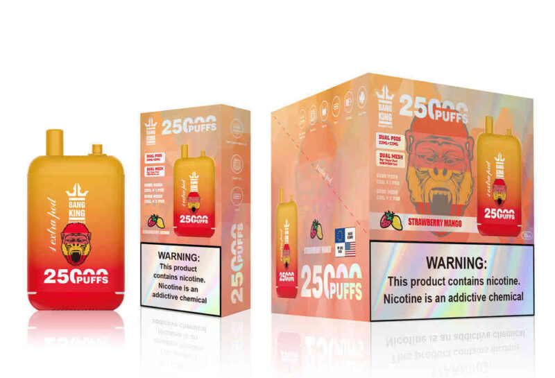 Zigaretten Bang King 25000 Vape Strawberry Mango