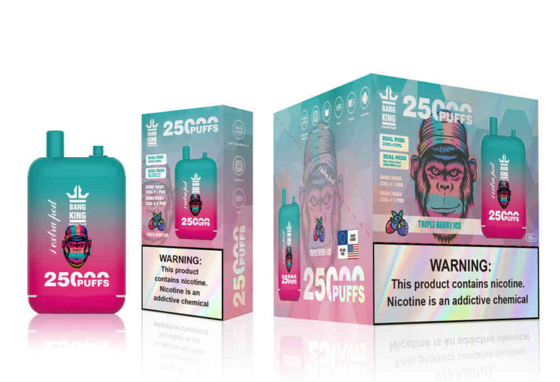 Zigaretten Bang King 25000 Vape Triple Berry Ice